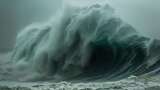 海洋海边海浪特写ai素材原创唯美巨浪浪花高清在线视频素材下载