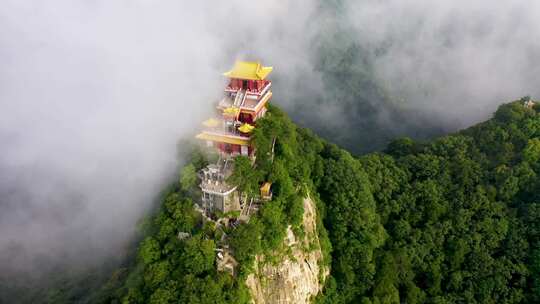 南五台山 钟南山 秦岭 云海 日出 云彩 蓝天