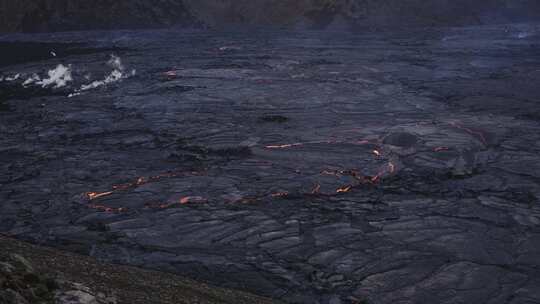 熔岩流，火山，岩浆，火山