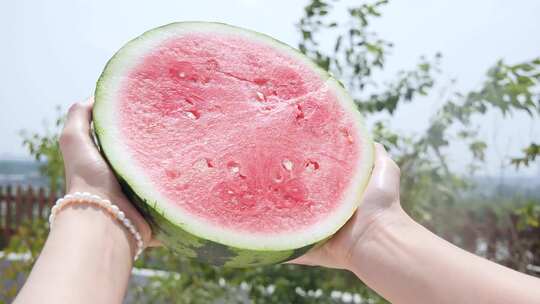 休闲夏日水果清凉