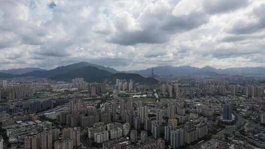 浙江温州城市风光航拍