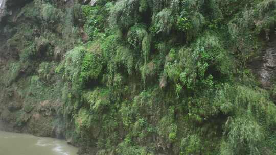 马岭河峡谷瀑布群航拍