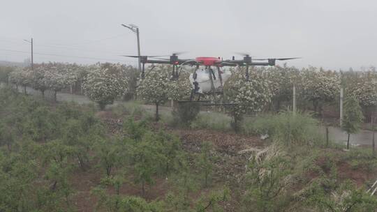 农业大疆植保无人机洒农药现代农业科技