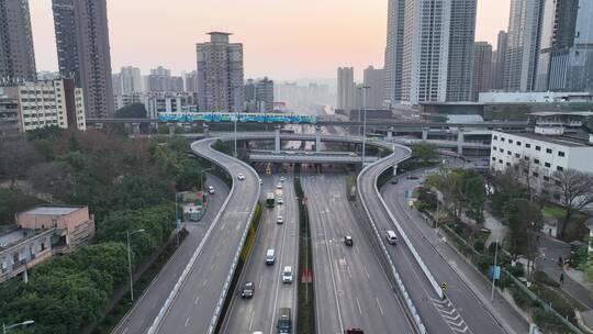 鹅公岩大桥航拍