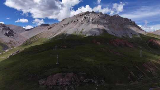 玉树   大自然 垭口  大山