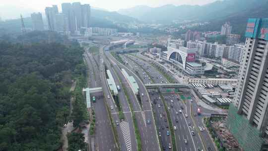 深圳罗湖区城市建筑交通