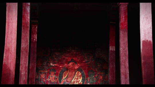 西藏阿里札达县古格王朝壁画