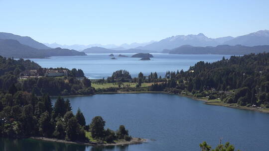 海岛天际线景观