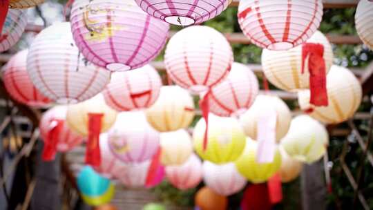 过年元宵节日灯笼人物高清素材