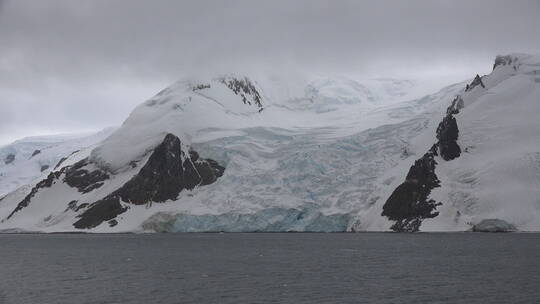 南极洲冰川景观