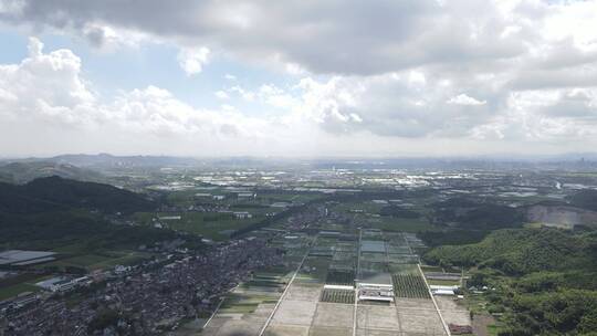 宁波江北区山区农村郊区4K航拍