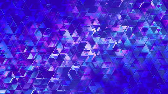 蓝紫色动态企业三角