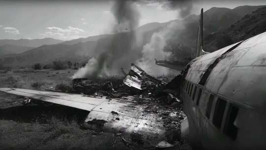 战斗机轰炸机战争场景