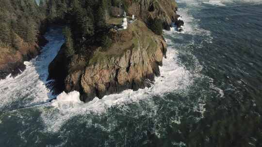 海，海岸，华盛顿，波浪