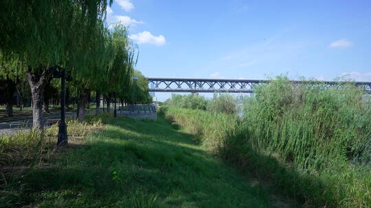 武汉汉阳江滩公园风景