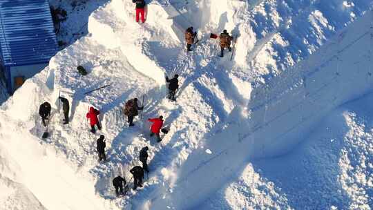 冰雪大世界建设 冰雕建筑师 哈尔滨冬季