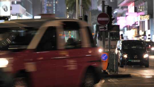 香港长焦车流