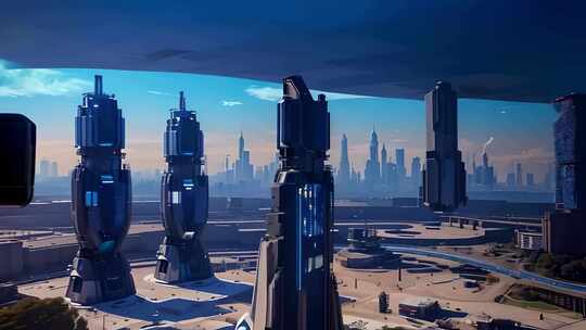 科幻未来科技城市