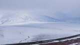 航拍青藏高原青海祁连山脉天境祁连雪山雪景高清在线视频素材下载