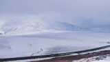 航拍青藏高原青海祁连山脉天境祁连雪山雪景高清在线视频素材下载