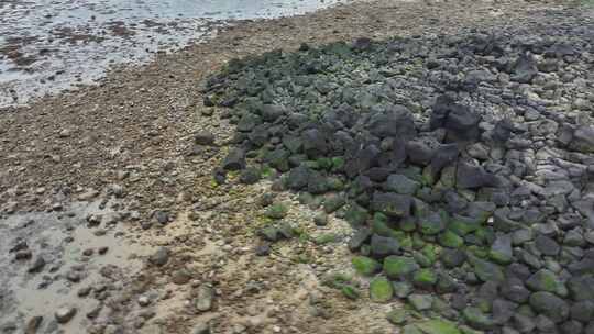 海南龙门激浪海岸航拍