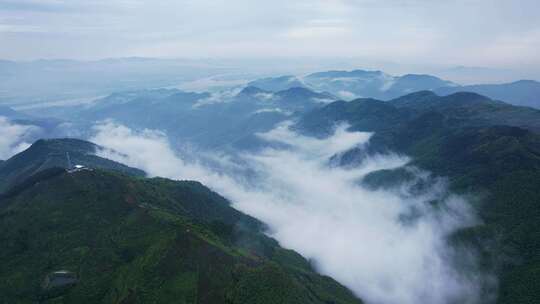 高原山川高山云海航拍