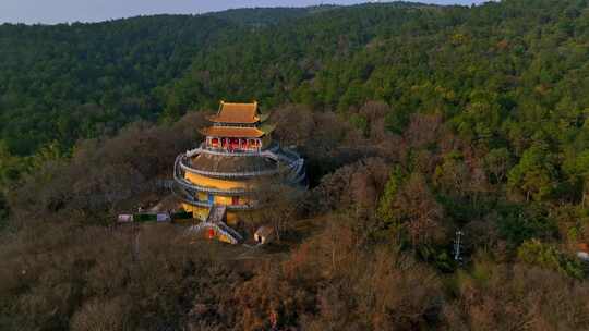 无想山无想寺-航拍-4K