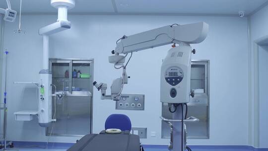 医院手术室手术设备空镜视频素材模板下载