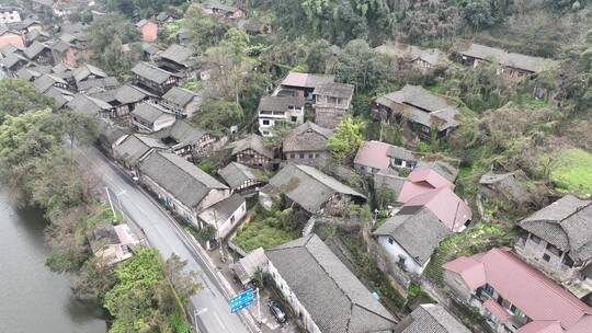 乐山五通桥古镇风景