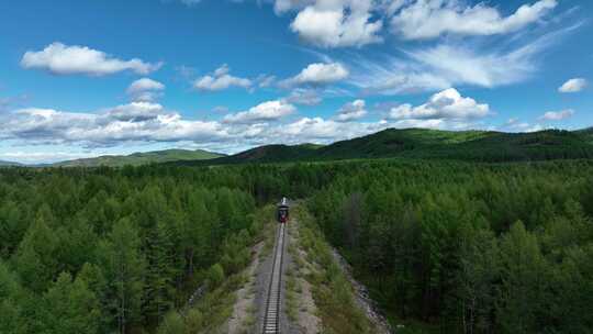 莫尔道嘎国家森林公园小火车