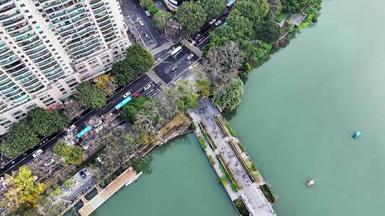 福州市西湖公园与交通路线