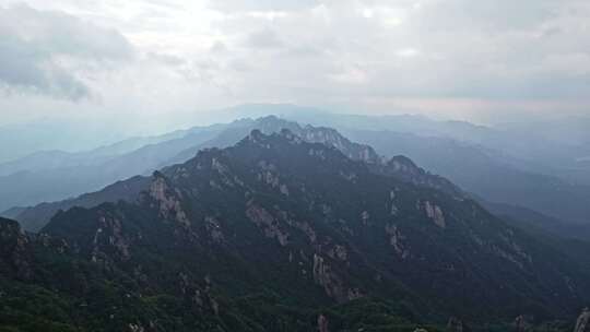 4K河南洛阳栾川老君山航拍