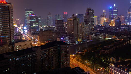 上海城市景观泛起