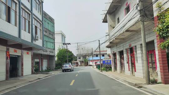 公路交通路边风景实拍