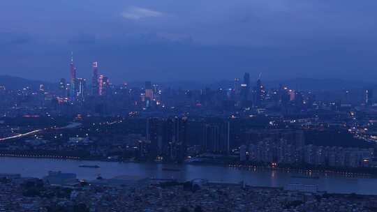 广州番禺洛溪 沙溪 厦滘夜景