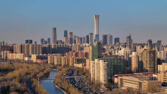 北上广城市素材北京城市中心