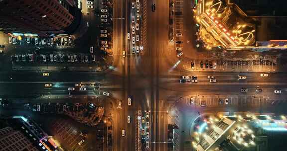 城市夜景街路