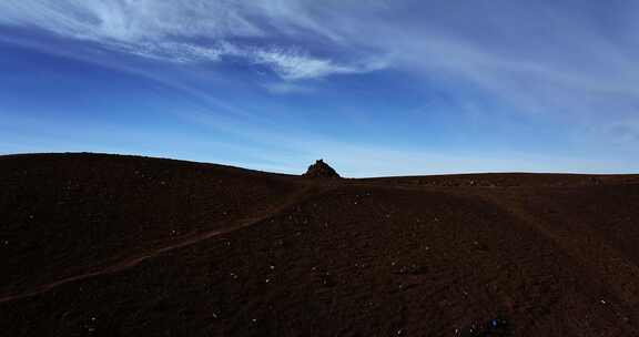 马蹄山火山航拍