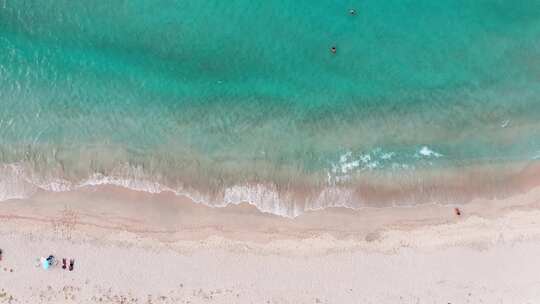 海滩，科西嘉岛，度假，蔚蓝