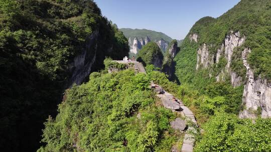 湖南吉首天问台航拍