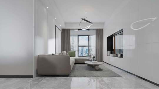 现代家居客餐厅空镜合集