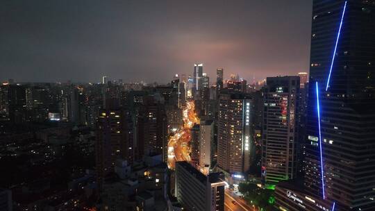 龙之梦夜景航拍