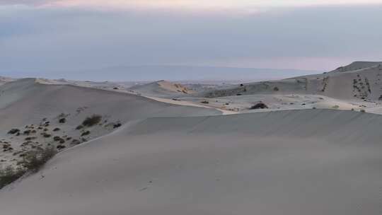 阿勒泰地区白沙山沙漠景区航拍