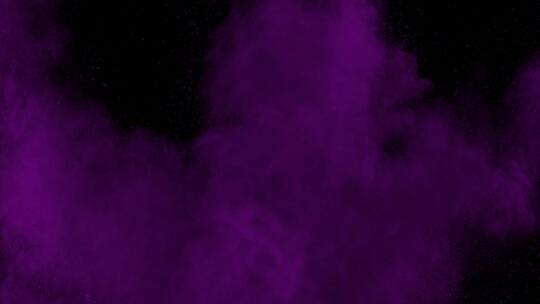 紫色粉末爆炸