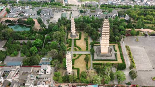 云南大理崇圣寺三塔