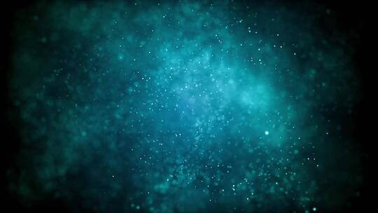 蓝绿色粒子宇宙空间背景元素
