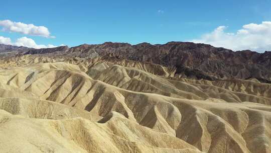 地质地层航空镜头