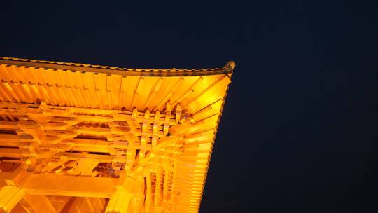 广西柳州文庙孔庙夜景古建筑