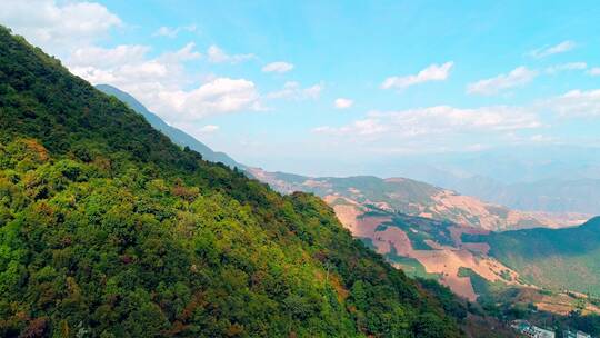 保山高黎贡山百花岭航拍