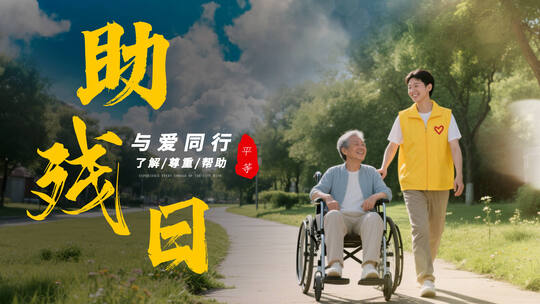 助残日片头AE视频素材教程下载